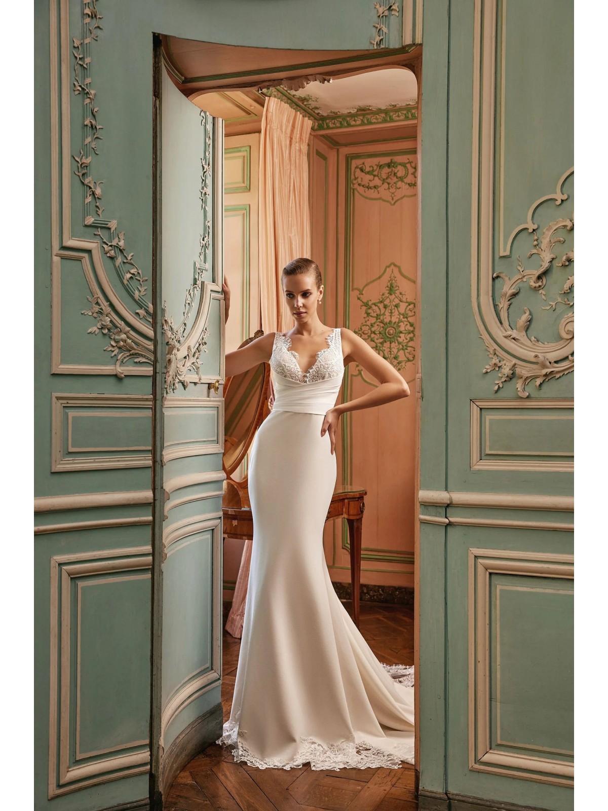 Luxury Wedding Dress - Mell - LDK-08265.00.17